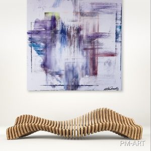 Parscha Mirghawameddin - Abstract N°4064 - XL