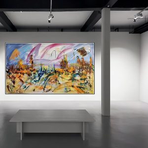 Luc Mora - Luc's ABSTRACT LANDSCAPE 633 XXI