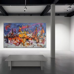 Luc Mora - Landscape abstract 11550  - XXL