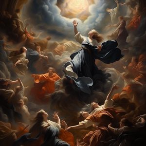 Lea Ottavi - "The opening of the heavens" (Unique, 1/1)