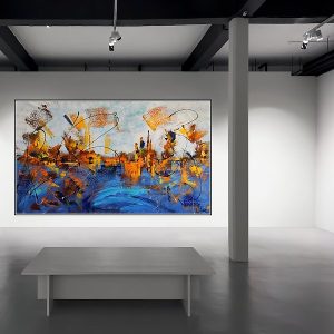 Luc Mora - Landscape abstract 6353  - XXL