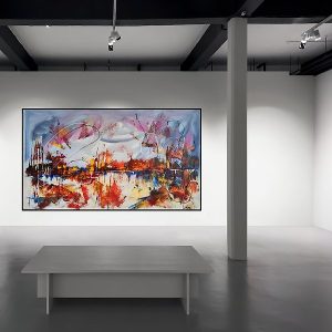 Luc Mora - Luc's abstract  44075 - XXL