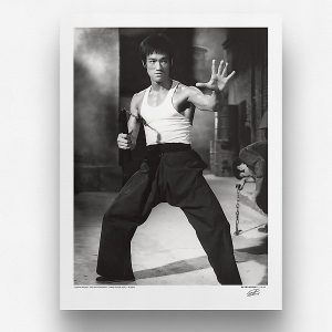 BRUCE LEE - Memories Collection - Luxury XXXL Photography - ! 80x60 cm ! - Limited Edition Nr 01 of 100 - Serial ML10079