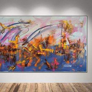 Luc Mora - Landscape abstract 39728 - XXL