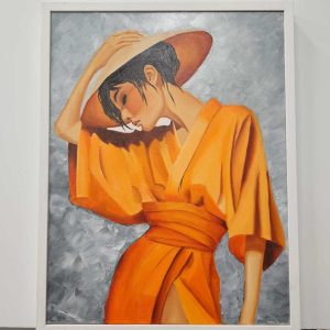 The Orange Kimono