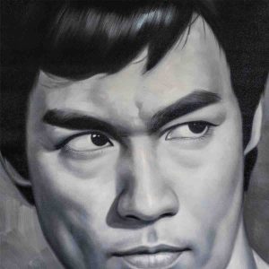 Dragon's Intense Gaze