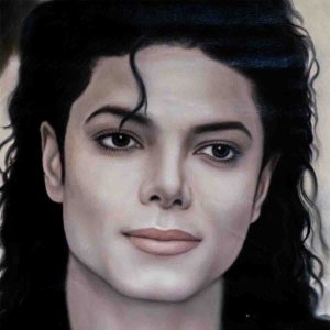 King of Pop Portrait