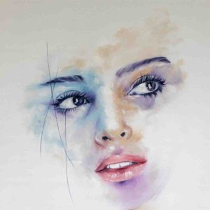 Ethereal Gaze Portrait