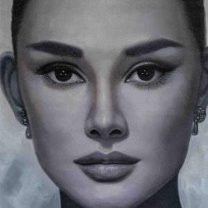 Audrey's Timeless Gaze