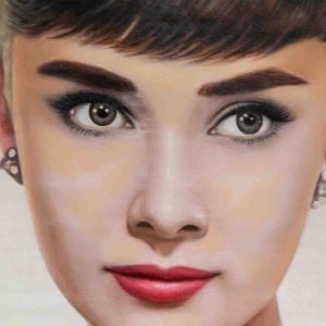 Audrey's Iconic Gaze
