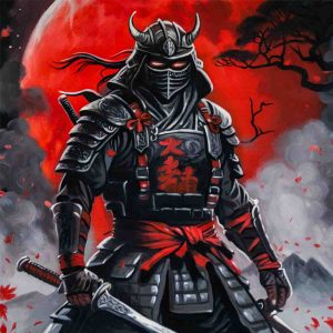 Crimson Moon Samurai