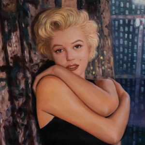 Marilyn's Midnight Gaze