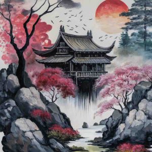 Crimson Sun Pagoda