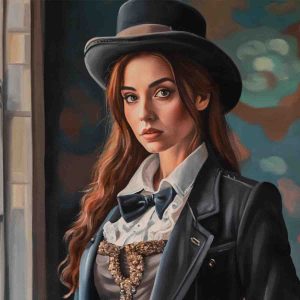 Timeless Gaze Portrait