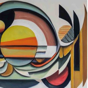 Vibrant Abstract Geometry