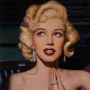 Marilyn's Starlight Gaze