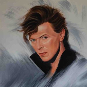 Bowie: Iconic Gaze Portrait