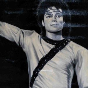 King of Pop Portrait