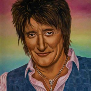 Rod Stewart: Iconic Portrait