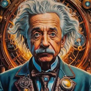 Timeless Genius Steampunk Portrait