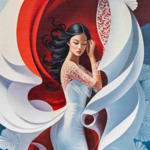 Scarlet Serenade Portrait