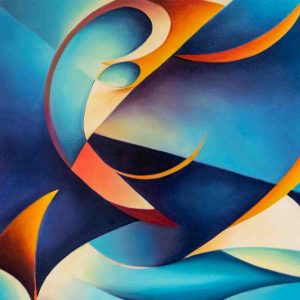 Sapphire Current Swirl