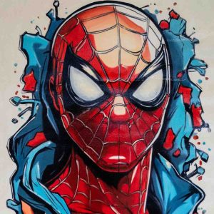 Iconic Web-Head Burst