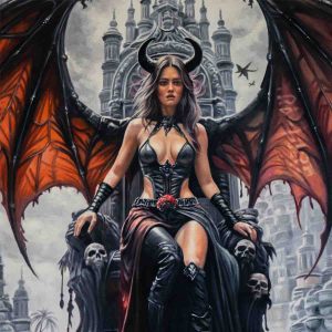 Dark Empress on Throne