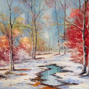 Melting Snow, Fiery Hues