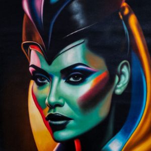 Chromatic Empress Portrait