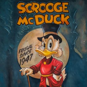 Frugal Scrooge McDuck Art