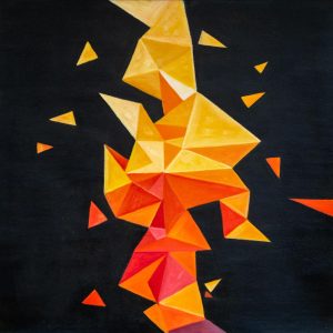Geometric Ember Ascent