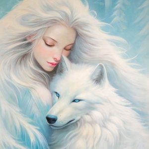 Moonlight Wolf Maiden