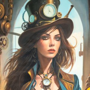 Clockwork Gaze Portrait