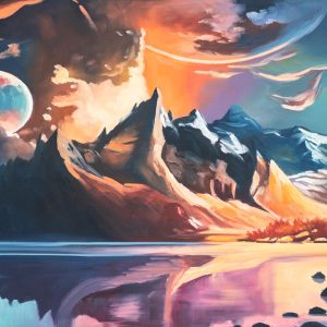 Celestial Mountain Dreamscape