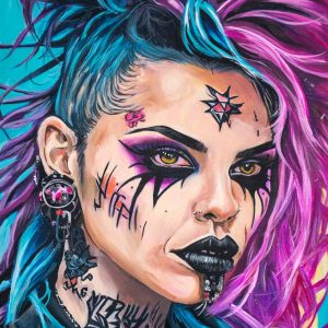 Chromatic Rebel Gaze