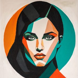 Emerald Gaze Portrait