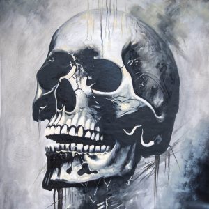 Veiled Shadow Skull Art
