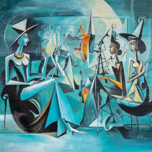 Cubist Ladies' Soirée