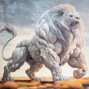Primal Might Lion