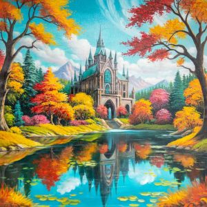 Enchanted Autumn Reflection
