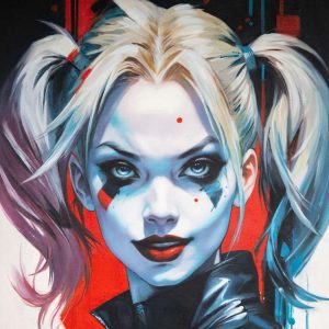 Harley Quinn's Jester Gaze