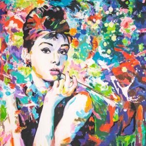 Vibrant Icon Portrait