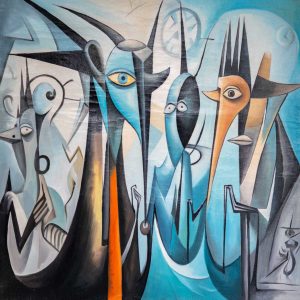 Surreal Blue Ensemble