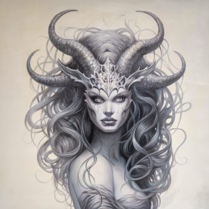 Mythic Horned Queen