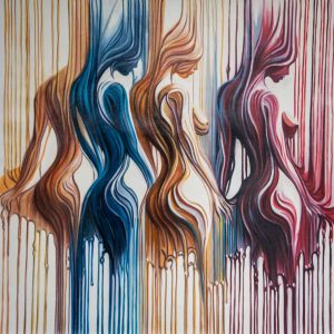 Flowing Figures, Vibrant Dreams