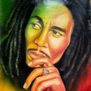 Vibrant Reggae Icon