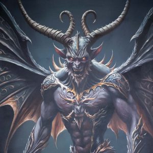 Infernal Guardian Art Print