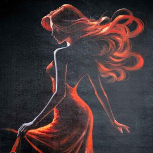 Crimson Silhouette
