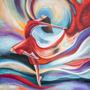 Vibrant Dancer's Flow